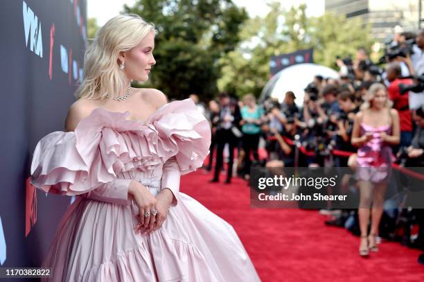 Zara Larsson attends the 2019 MTV Video Music Awards at Prudential Center on August 26, 2019 in Newark, New Jersey.