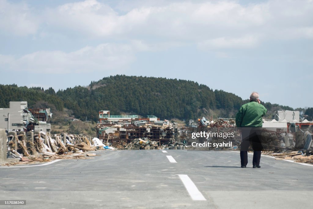 Japan earthquake and tsunami, March 11th.