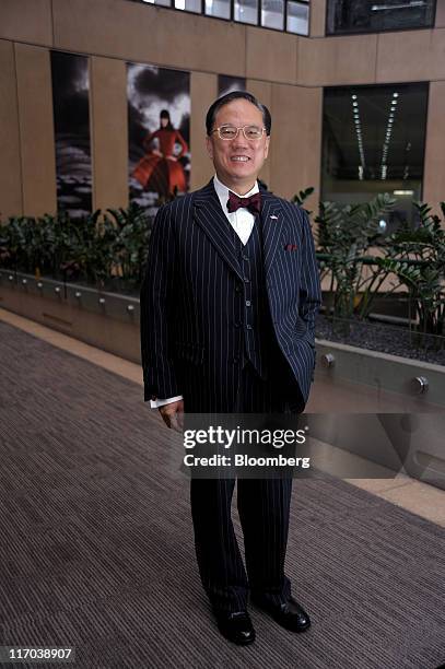 Donald Tsang, Hong Kong's chief executive, poses for a photograph after an interview in Melbourne, Australia, on Friday, June 17, 2011. Hong Kong...