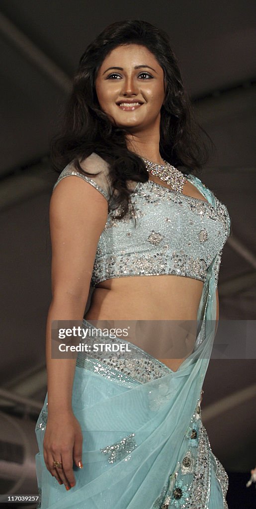 Indian Bollywood actress Rashmi Desai wa