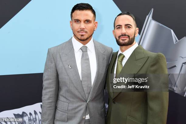 Charly Defrancesco and Marc Jacobs attend the 2019 MTV Video Music Awards at Prudential Center on August 26, 2019 in Newark, New Jersey.