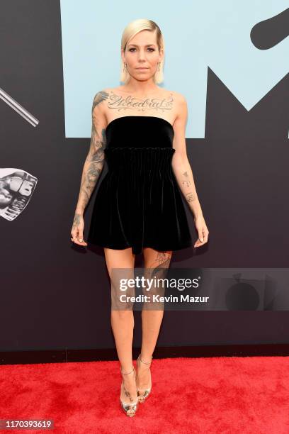 Skylar Grey attends the 2019 MTV Video Music Awards at Prudential Center on August 26, 2019 in Newark, New Jersey.