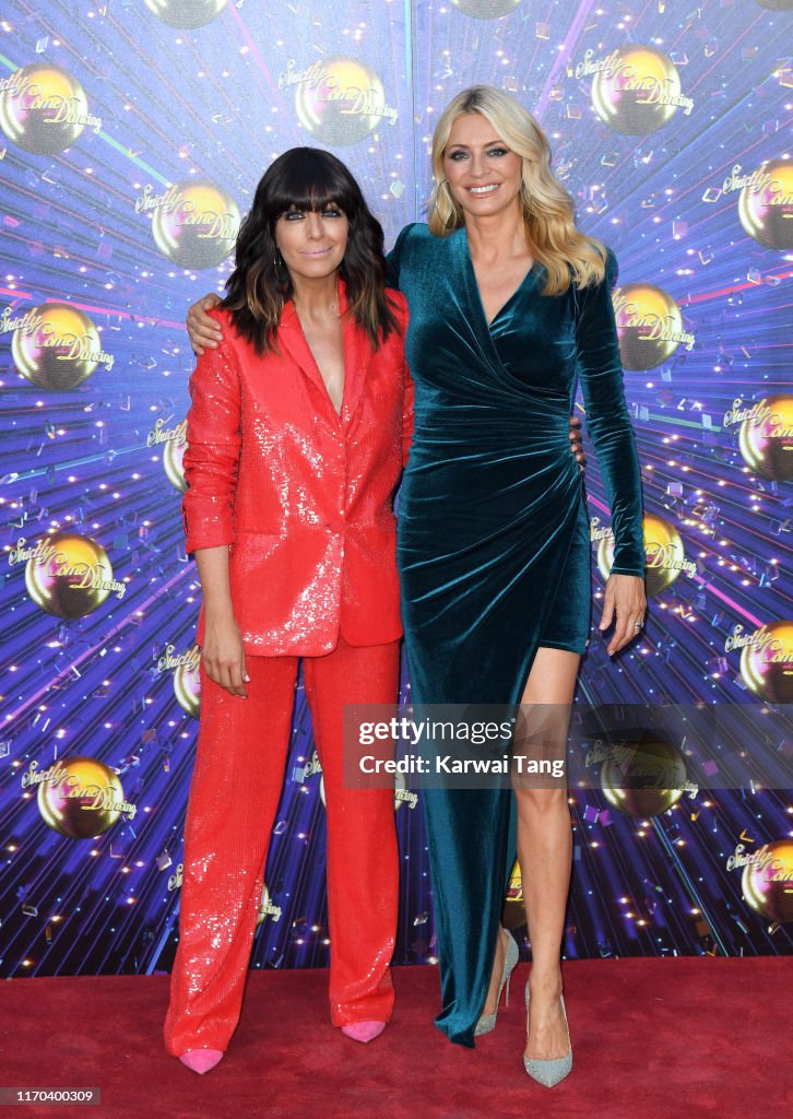 Claudia Winkleman and Tess Daly attend the