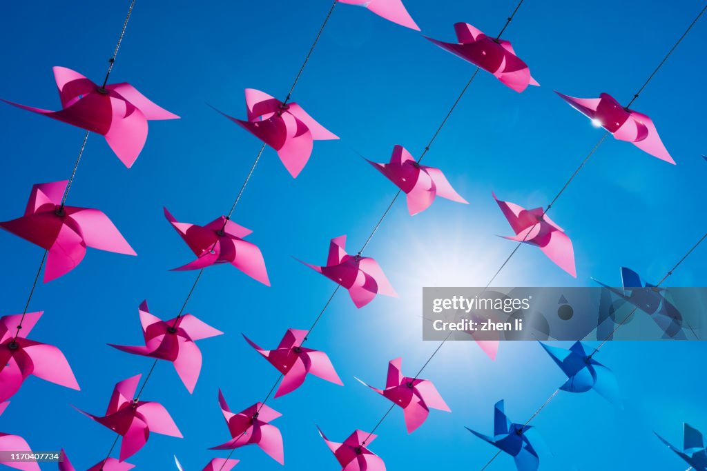 Windmill in the sun