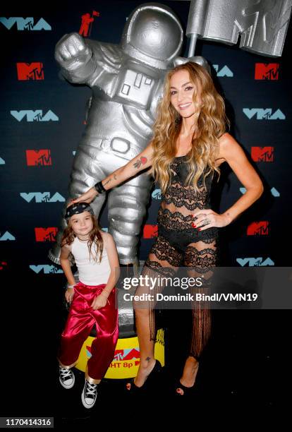 Drea De Matteo poses backstage during the 2019 MTV Video Music Awards at Prudential Center on August 26, 2019 in Newark, New Jersey.