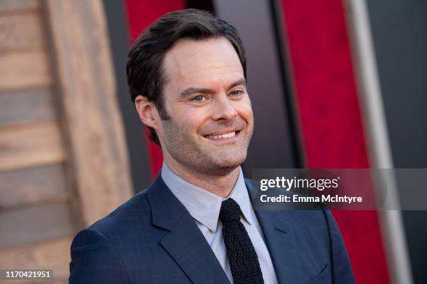 Bill Hader attends the premiere of Warner Bros. Pictures "It Chapter Two" at Regency Village Theatre on August 26, 2019 in Westwood, California.