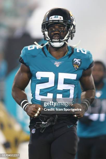 Jacksonville Jaguars Cornerback D.J. Hayden during the game between the Tennessee Titans and the Jacksonville Jaguars on September 19, 2019 at TIAA...
