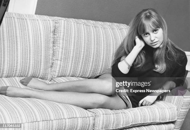 English actress Susan George in London, 2nd December 1968.
