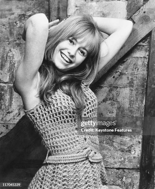 English actress Susan George, February 1969.