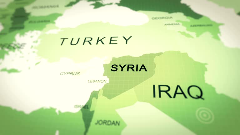 Syria Earth Map 76 Syria On World Map Stock Videos, Footage, & 4K Video Clips - Getty ...