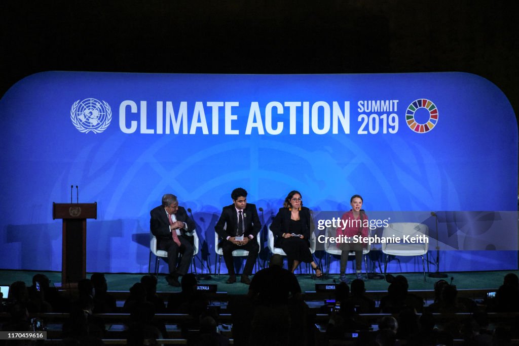 World Leaders Gather For United Nations Climate Summit