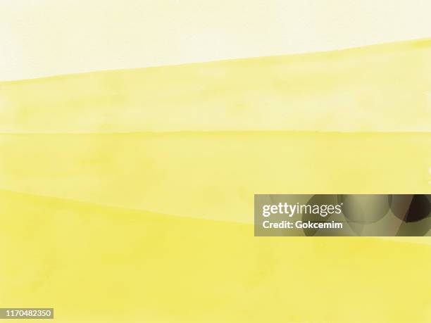 aquarell gelb farbverlauf abstrakte hintergrund. designelement für marketing, werbung und präsentation. kann als hintergrundbild, webseitenhintergrund, webbanner verwendet werden. - watercolor on paper stock-grafiken, -clipart, -cartoons und -symbole