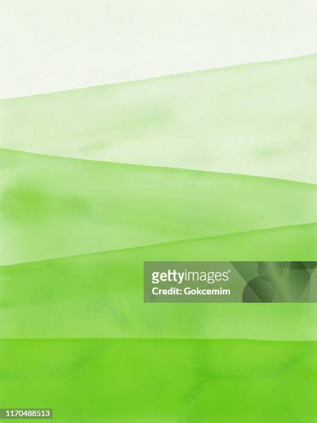 watercolor green gradient abstract background. design element for marketing, advertising and presentation. can be used as wallpaper, web page background, web banners. - full frame stock illustrations