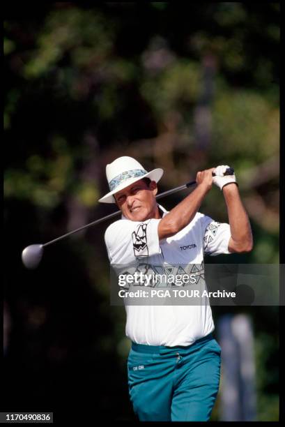 Chi Chi Rodriguez 1995 Royal Caribbean Golf Classic PGA TOUR Archive via Getty Images