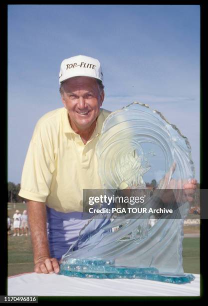 Al Geiberger 1996 Greater Naples IntelliNet Challenge - February Photo by Stan Badz/PGA TOUR Archive via Getty Images