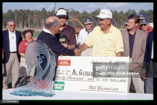 Al Geiberger 1996 Greater Naples IntelliNet Challenge - February Photo by Stan Badz/PGA TOUR Archive via Getty Images
