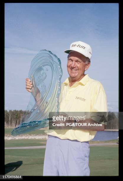 Al Geiberger 1996 Greater Naples IntelliNet Challenge - February Photo by Stan Badz/PGA TOUR Archive via Getty Images