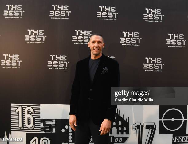 Marco Materazzi attends The Best FIFA Football Awards 2019 at the Teatro Alla Scala on September 23, 2019 in Milan, Italy.