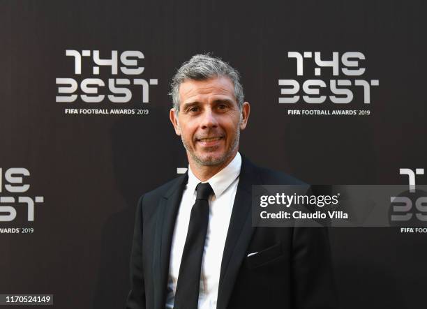 Francesco Toldo attends The Best FIFA Football Awards 2019 at the Teatro Alla Scala on September 23, 2019 in Milan, Italy.