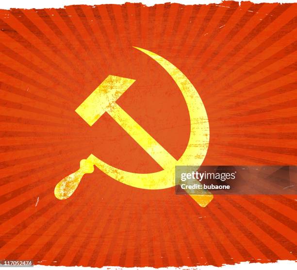 cccp sowjetunion kommunistische der insignia auf lizenzfreie vektor hintergrund - ehemalige sowjetunion stock-grafiken, -clipart, -cartoons und -symbole