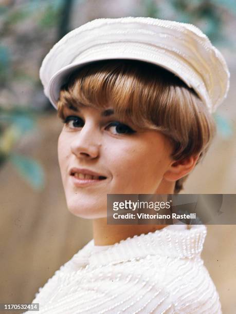 Rome, Italy, April 1966: Italian singer Caterina Caselli.