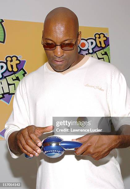 John Singleton at Bop It Blast during 2005 MTV VMA - Alliance Suite - Day 2 at Sanctuary South Beach in Miami, Florida, United States.