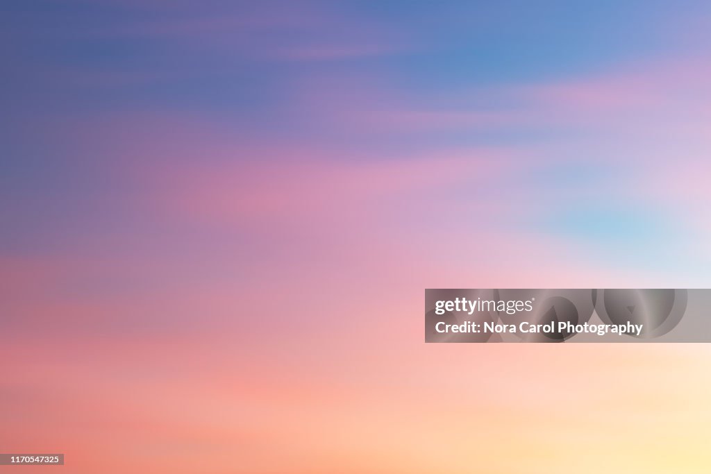 Colorful Sunset Background