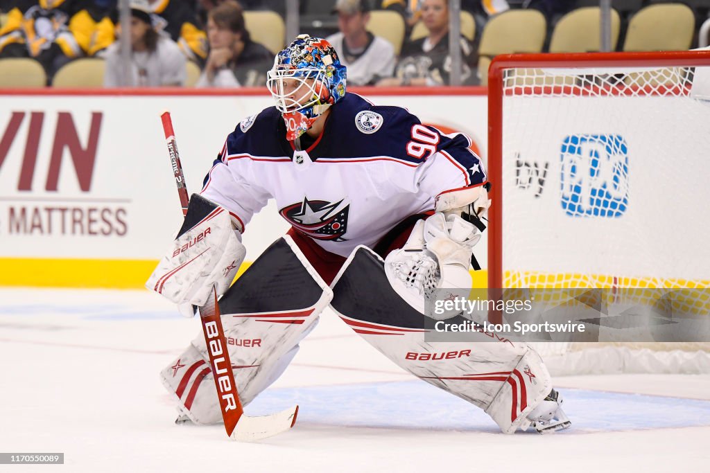 NHL: SEP 19 Preseason - Blue Jackets at Penguins