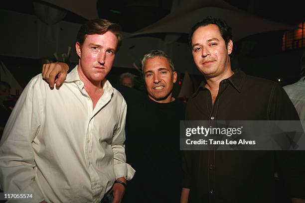 Keith Dorrow, Steve Squitiro, Tom Michaelsen during Hamptons and Gotham Summer Kick Off Party - May 23, 2007 at The Summer Pavilion in New York City,...