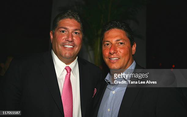 Lewis Oppitimo and Anthony Oppitimo during Hamptons and Gotham Summer Kick Off Party - May 23, 2007 at The Summer Pavilion in New York City, New...