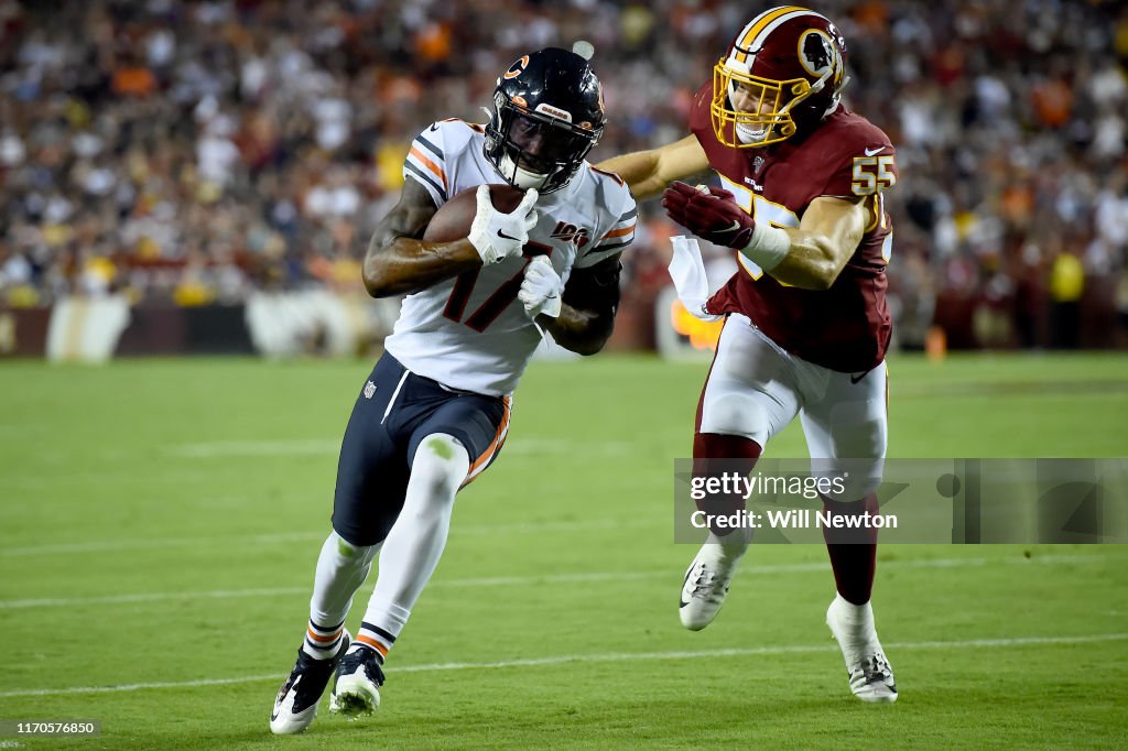 Chicago Bears v Washington Redskins