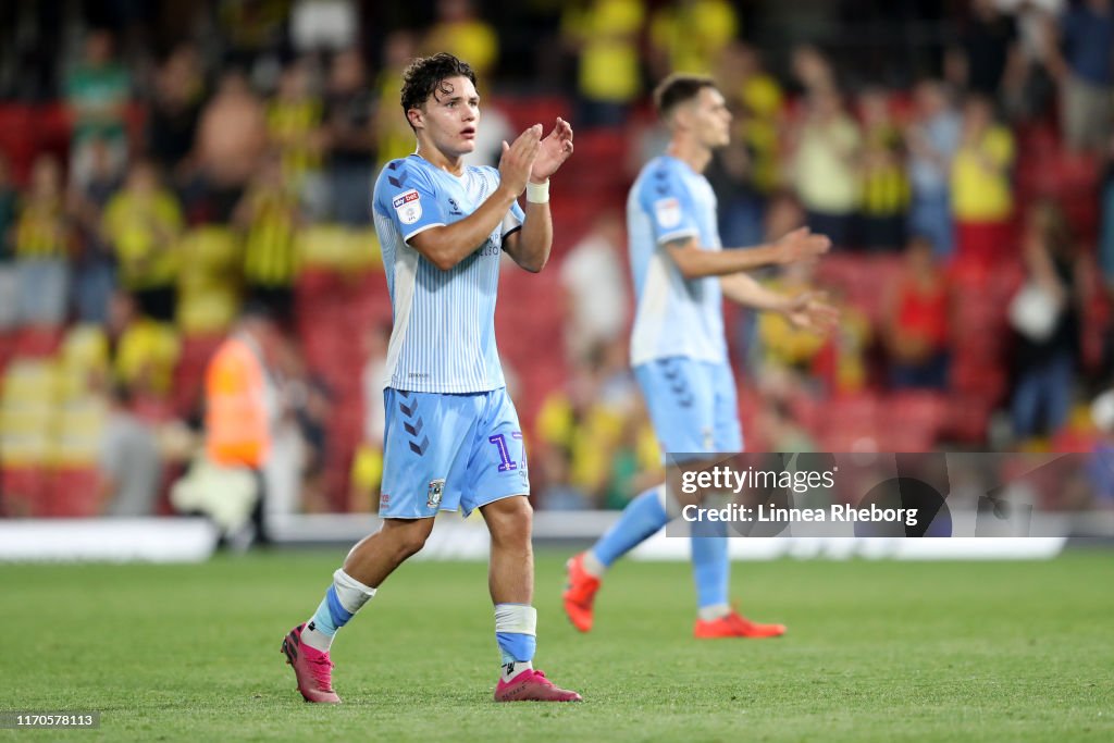 Watford v Coventry City - Carabao Cup Second Round