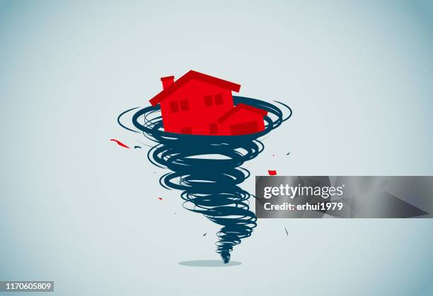 illustrations, cliparts, dessins animés et icônes de accidents et catastrophes - housing development