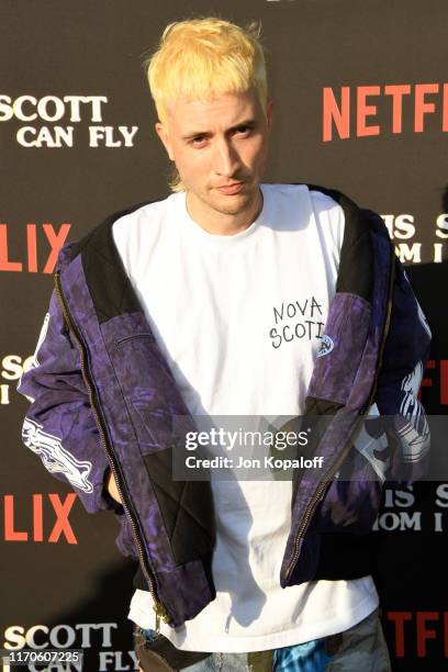 Director White Trash Tyler attends the premiere of Netflix's "Travis Scott: Look Mom I Can Fly" at Barker Hangar on August 27, 2019 in Santa Monica,...