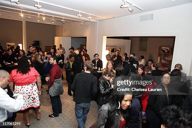 General view of the atmosphere at the Film Independent screening of "Mississippi Damned" at National Center For The Preservation Of Democracy on...