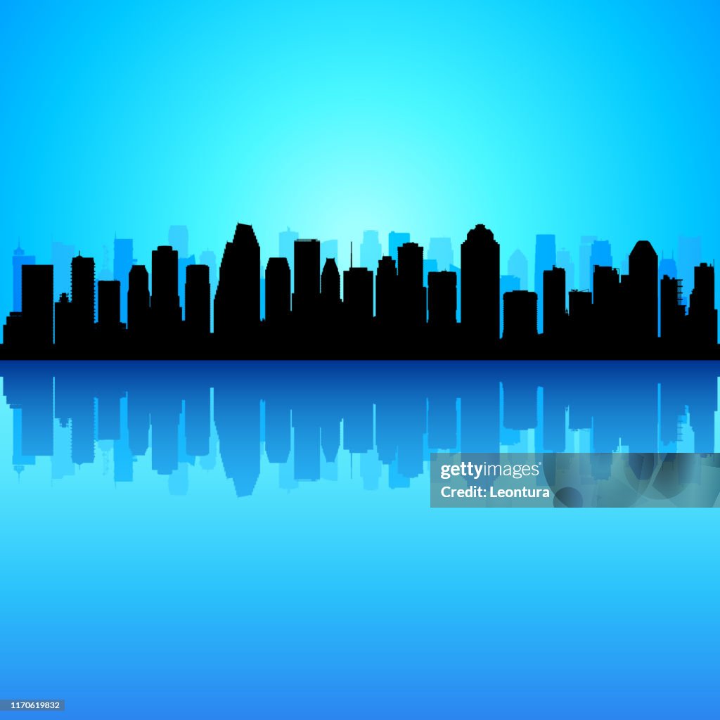 Houston (alle gebouwen zijn compleet en beweegbaar)