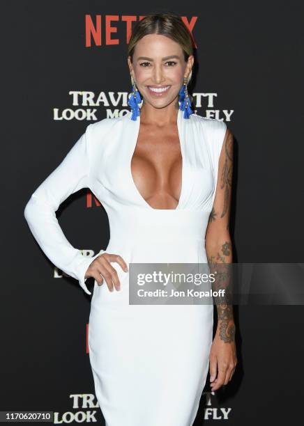 Tina Louise attends the Premiere Of Netflix's "Travis Scott: Look Mom I Can Fly" at Barker Hangar on August 27, 2019 in Santa Monica, California.