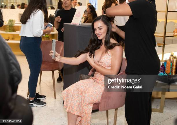 Natalie Negrotti attends the Beyond Yoga x Amanda Kloots Collaboration Launch Event on August 27, 2019 in New York City.