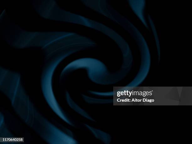 black hole in the space surrounded by dust or space smoke - spooky smoke stock pictures, royalty-free photos & images