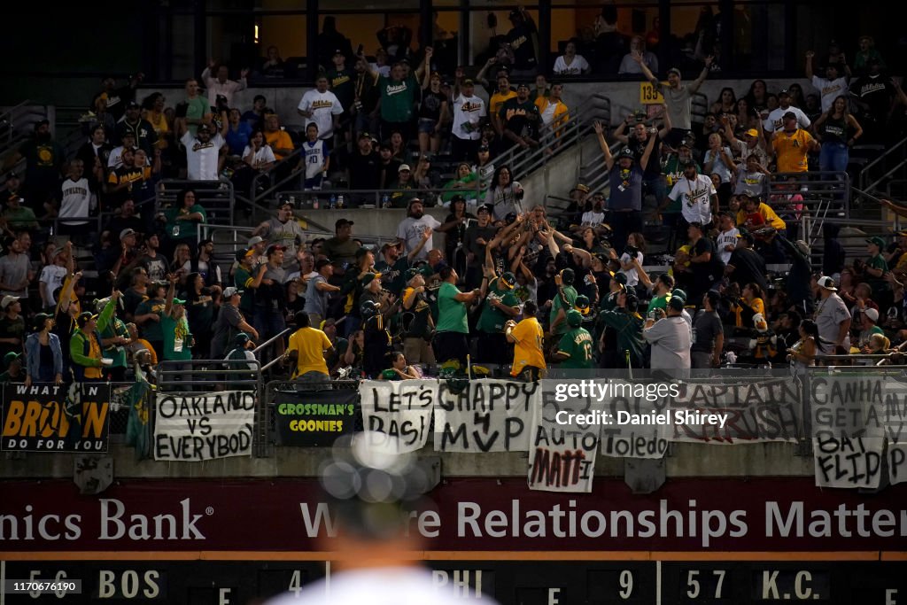 Texas Rangers v. Oakland Athletics