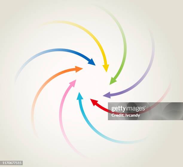 Complexation Arrow 218 Converging Arrows Infographic High Res Illustrations - Getty Images