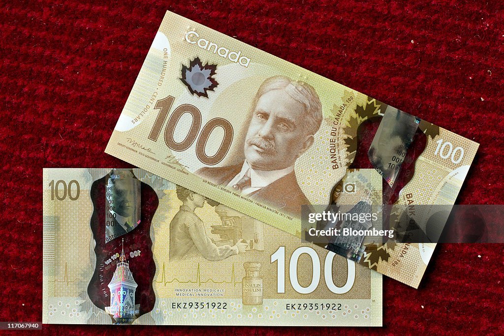 Introduction Of New Canadian Fifty And One-Hundred Dollar Bill