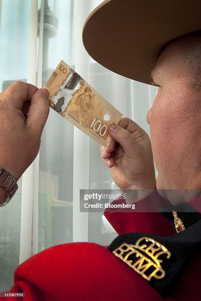 Introduction Of New Canadian Fifty And One-Hundred Dollar Bill