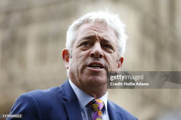 House of Commons John Bercow announces that the house will sit at 11:30 tomorrow morning following the Supreme Court ruling that the current...