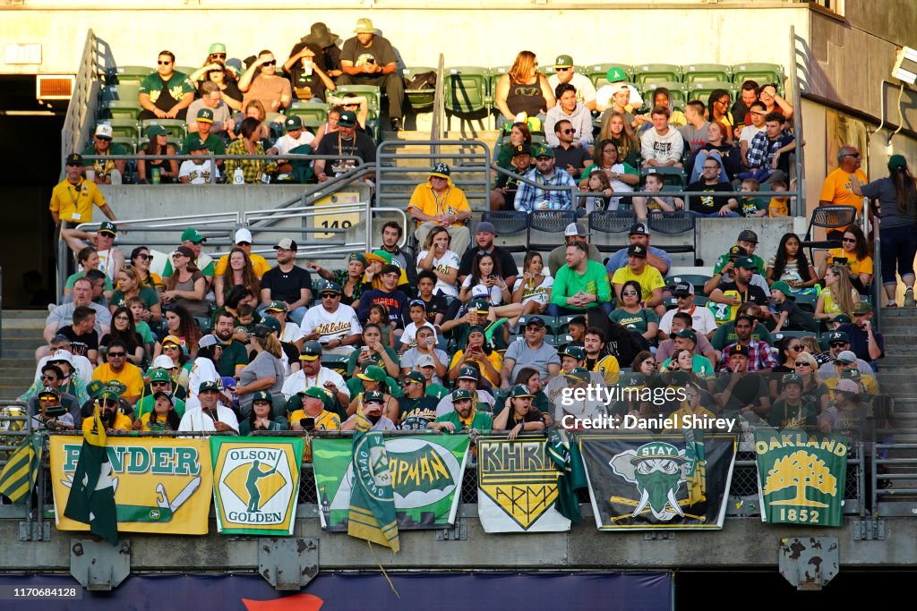 Texas Rangers v. Oakland Athletics
