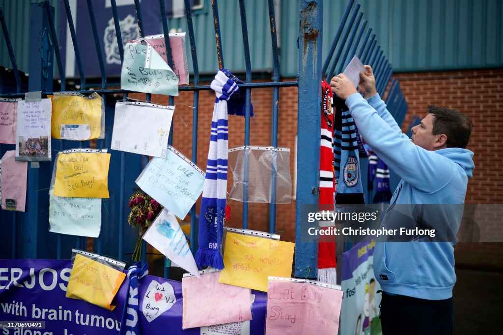 Bury Football Club Expelled From The English Football League After 125 Years