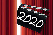 2020 greeting card for film and entertainment.