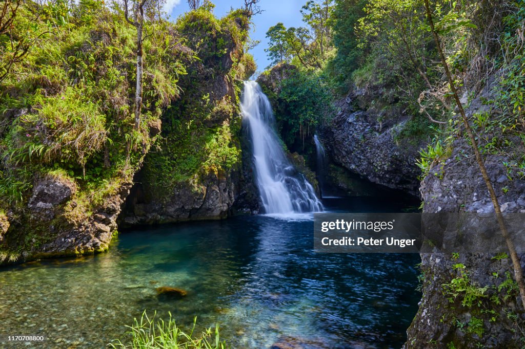 Hanawi falls,Road to Hana,Hana,Maui,Hawaii,USA