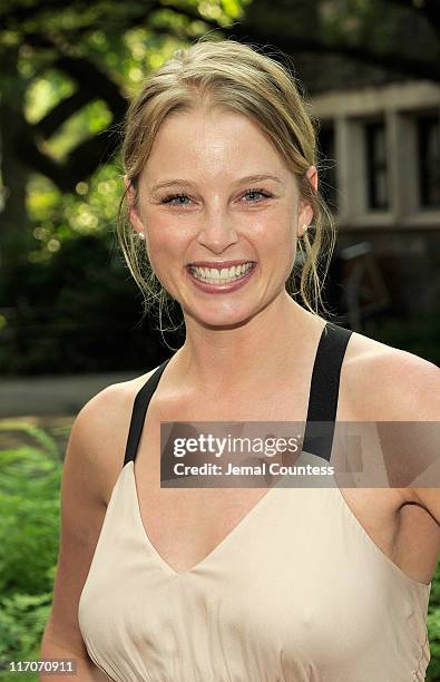 Actress Rachel Nichols attends the 2011 Shakespeare In The Park Gala at the Delacorte Theater on June 20, 2011 in New York City.