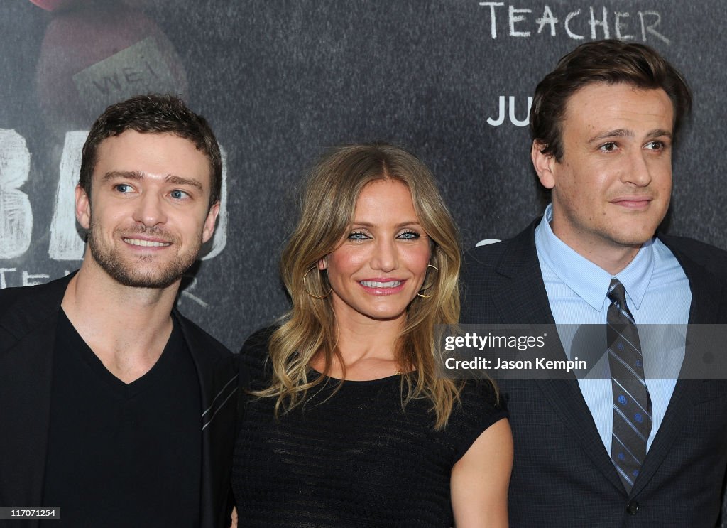 "Bad Teacher" New York Premiere - Outside Arrivals